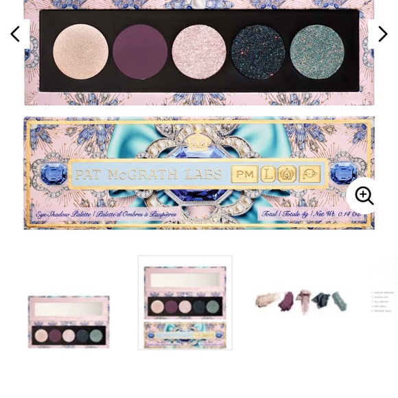 Pat McGrath Labs Bijoux Brilliance eye shadow palette: Lunar Nightshade - Picture 6 of 8
